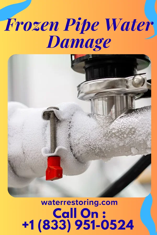 Frozen Pipe Water Damage in Burr, NE